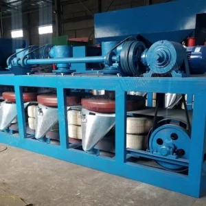 Three-discs High Intensity Magnetic Separator for Gold Mining