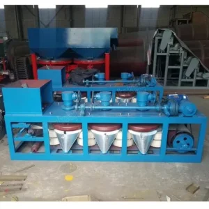 Three discs High Intensity Magnetic Separator for Gold Mining and Mineral Processing Equipment