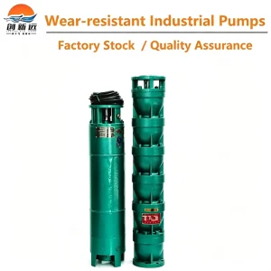 Three-phase Submersible Multistage High Pressure Irrigation Booster Motor Centrifugal Farm Pumps Submersible High Flow ISO/CE