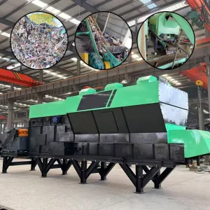 Town Domestic Waste Intelligent Sorting Equipment Light and Heavy Material Separator Solid Waste Garbage Screening Machine