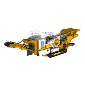 Track Mounted Jaw Crusher Mobile Crushing Plant 100 200 300 500 TPH for Construction Waste Concrete Recycling