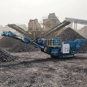 Track Mounted Mobile Cone Crusher 100t/h Capacity for Limestone Basalt Crushing Construction Crushing Station