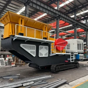 Track mounted Automatic Mobile Screen Station Crawler Construction Rock Screening Machinery for Mining Stone Ore Crusher Plant