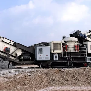 300tph Movable Stone Gravel Crusher Machinery Tracked Cobble Mobile Cone Crusher Plant