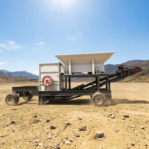 Tracked Electric Jaw Crusher Equipment Ore Gold Iron Copper Limestone Processing Plant Heavy Duty Energy Saving