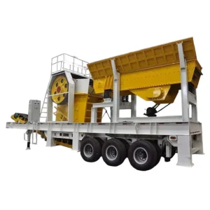 Tracked Jaw Crusher 300tph Capacity for Large Scale Mining Aggregate Production and High Volume Recycling Projects