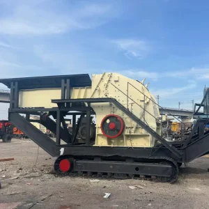 Tracked Mobile Impact Crusher for Hard Rock Quarry and Aggregate Crushing