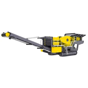 Tracked Mobile Jaw Crusher Plant 400TPH High Productivity AC Motor & Bearing for Mining Quarry