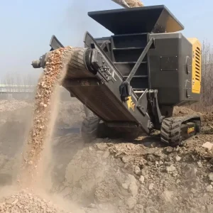 Tracked Mobile Jaw Crusher for Rock Stone and Concrete Crushing