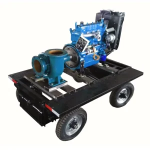 Trailer Mounted Diesel Engine Driven Self Priming Mix Flow Centrifugal Sewage Water Pumps