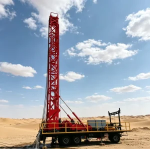 Trailer-Mounted Mining Drill Rig Max Depth 1000m Durable Easy Operation Ideal for Mineral Exploration Geological Survey