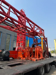 Trailer Mounted Mining Drill Rig Max Depth 1000m Durable Easy Operation for Mineral Exploration and Geological Survey