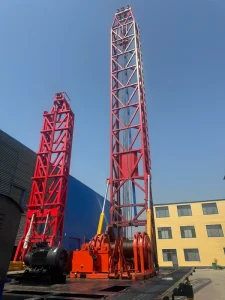 Trailer Mounted Water Well Drilling Rig 600m 800m 1000m Deep Borehole Drilling Machine for Water Well Drilling