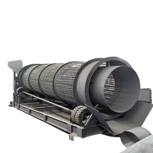 Trommel Screen Rotary Drum Sieve Sand Gravel Stone Aggregate Screening Separator Machine
