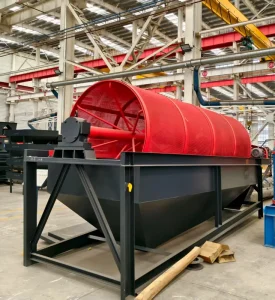Trommel Screening Equipment for Mining Recycling and Solid Waste Management High Efficient Screen Ability and High Power