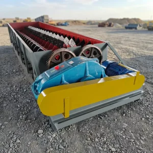 Trough type Ore Washing Machine, Water Washing Equipment for Mining Desliming and Grading of Large particle Sand and Gravel