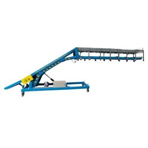 Truck Loading Solution for Small Business Distribution Hubs Mobile Dock Conveyor