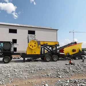 Truck Trailers Portable Jaw Crusher Mini Stone Crusher Jaw Crusher Price List