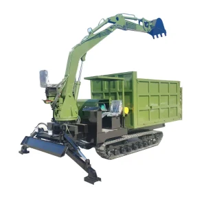 Truck mounted Excavator Multi function Digging and Loading Truck Digger Excavator for Crawler Dumper