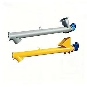 Tubular Screw Conveyor Cement Grain Powder Particle Sealing Feeder Customizable Inclined Horizontal Conveyor