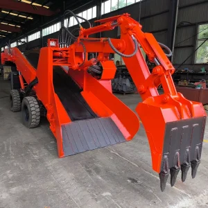 Tunnel Excavation Rock Mucking Machine Rock Loader for Road Tunnel Project