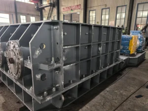 Twin Shaft Mineral Sizer Double Roller Crusher 500t/h Capacity Motor & PLC Equipped for Coal Quarry and Construction Use