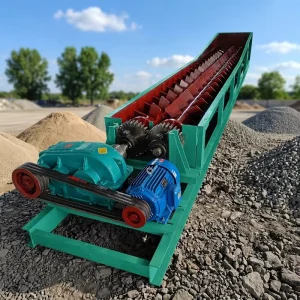 Twin Shaft Trough Stone Washing Machine Manganese Ore Scrubbing Machine Mud Ore Desliming Device Spiral Ore Washing Machine