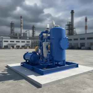 Two Stage Water Ring Vacuum Pump Unit for Industrial Vacuum Extraction and Process Applications