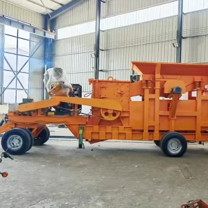 Tyre Mobile Crushing Plant Factory Wheeled Impact Crusher for Global Mining Market