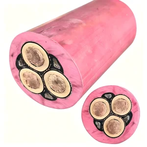 UGEFP 8.7 15kV High Voltage Flexible Rubber Sheathed Power Cable Tinned Copper EPDM Insulated IP44 Rated