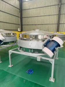 Ultra Fine Powder Screening Machine High Efficiency Stable Running Direct Discharge Vibrating Screen Pure Copper Motor Stainless