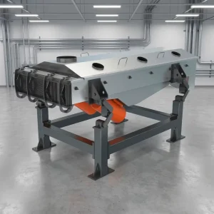 Ultrasonic Linear Vibrating Screening Sieve Shaker Industrial Electric Separator for Grain Nut Size Classification