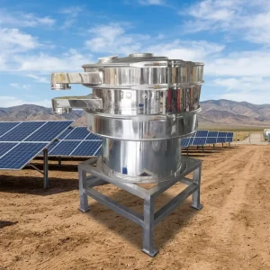 Ultrasonic Vibrating Screen High Quality 304 Fine Powder Vibrating Sieve 3D Rotary Filter Chemical Screening Machine