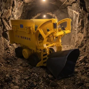 Underground Excavation with Motor and Engine for Tunnel Construction Mining Precision Mucking