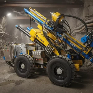 Underground Mining DTH Drill Rig Medium Deep Hole Rock Drilling Equipment