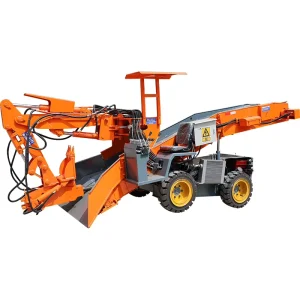 Underground Mining Equipment Tunnel Mining Solid Tire Mini Loader ZWY-60H Coal Mine Loader