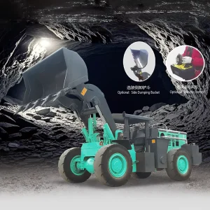 Underground Mining Loader Equipment for Hard Rock Mine Loading and Transportation with Powerful Hydraulic Drive System