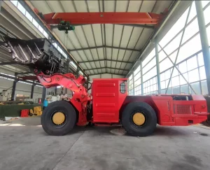 Underground Mining Loader with Dana Transmission