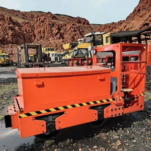 Underground Mining Locomotive for Narrow Tunnels for Transporting Rock Coal Stone Materials in Rock Coal Stone Coal Mines