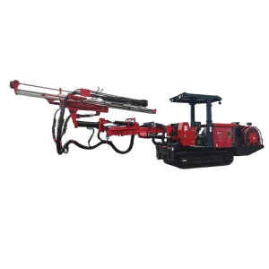Underground Mining Rotary Drilling Rig Diesel Powered Rock Drill Engine Motor for Narrow Roadway Mine Work Max.20m Drilling