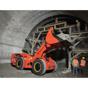 Underground Mining ScoopTram 2m 4t Rated Load Diesel High Efficiency Tunnel Mine Machine Hard Rock Scooptrams