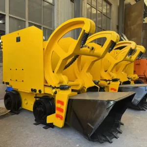 Underground Mining ZQ 17 Pneumatic Mucking Machine Air Powered Rock Loader Rocker Shovel for Coal Gold Mine Tunnel Mucking Work