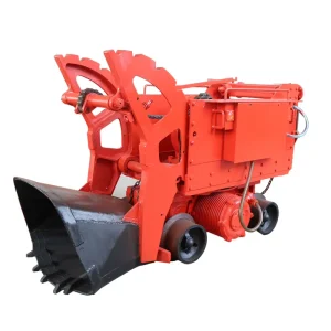 Underground Mucking Rock Loader Wheeled Crawler Grilled Slag Machine Air Rock Loading Equipment