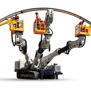 Underground Support Jumbo High Speed Steel Rib Erection with Safe Hoisting and Precise Placement for Mining and Tunneling