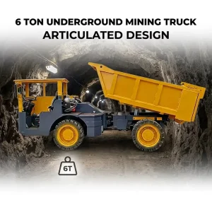Underground Trucks for Mining and Tunneling Applications Offer Payload Capacities From 6 to 20 Tonnes