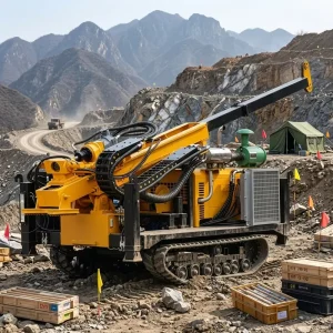Underground Tunnel Core Sampling Drill Rig for Mining Engineering