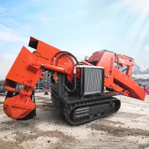 Underground Tunnel Loader Core Component Motor and Engine Rock Breaker and Mucking Machine for Mine Excavation