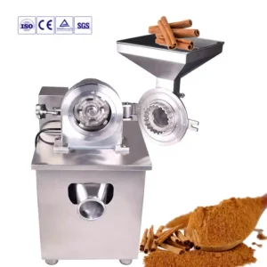 Universal Coarse Crushing and Fine Grinding Machine for Nuts Grains Spices Salt Sugar with Water Cooling System
