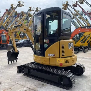 Used CAT 303E Mini Excavator 3Ton Second Hand Crawler Digger Japan Origin Good Condition Low Working Hours for Sale