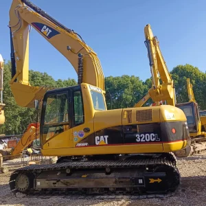 Used Caterpillar 320CL Hydraulic Excavator 20 Ton Operating Weight 0.8m Bucket Capacity 110kw Power 4001 6000 Hours